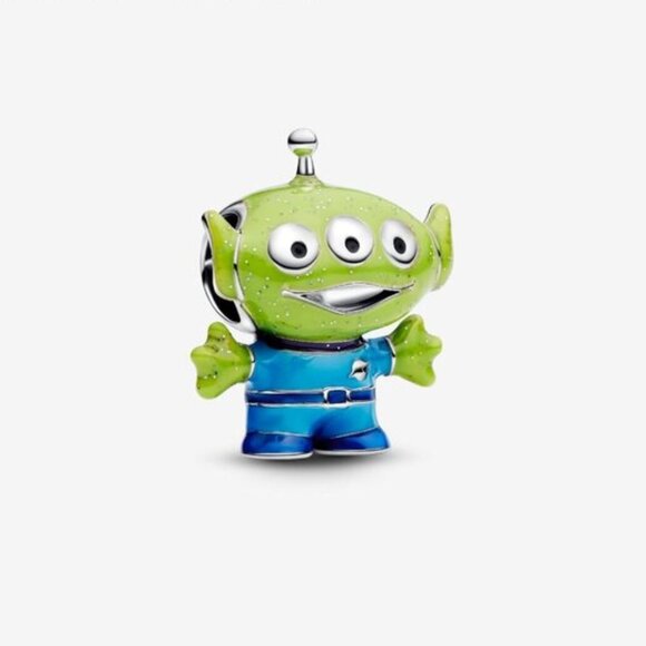 Pandora Disney Pixar Toy Story Alien Charm - Picture 1 of 5